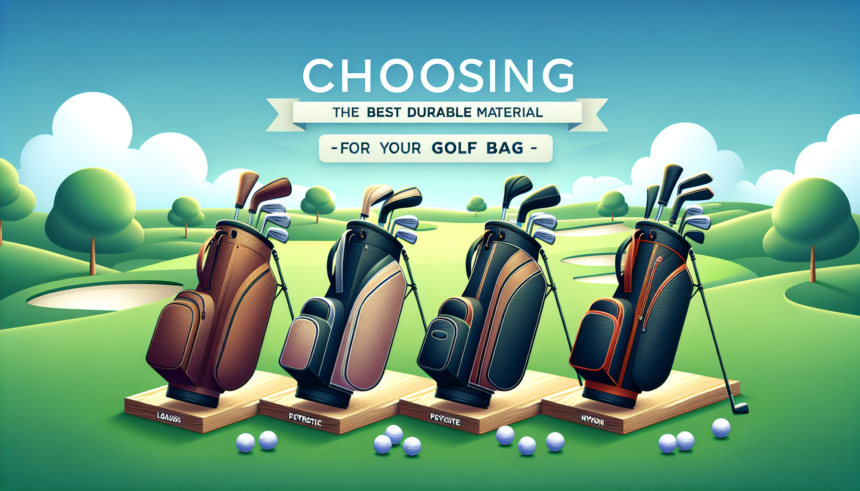 Choosing the Best Durable Material for Your Golf Bag