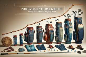 The Evolution of Denim in Golf: A Deep Dive into Denim Golf Bags