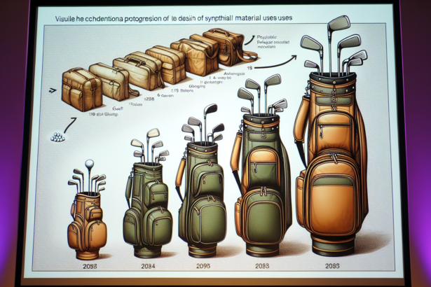 The Evolution of Synthetic Materials in Golf Bag Design