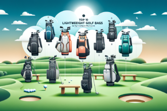 Top 10 Lightweight Golf Bags for Easy Carrying on the Course