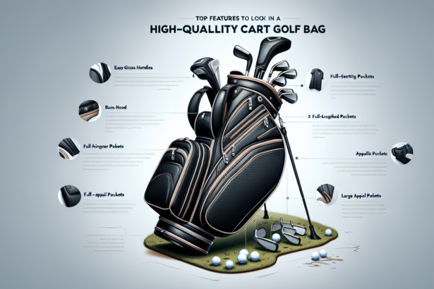 Top Features to Look for in a High-Quality Cart Golf Bag