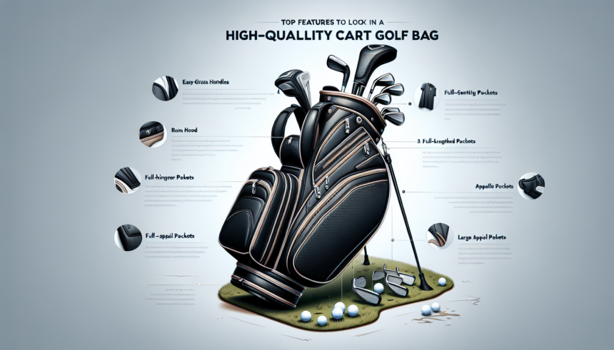 Top Features to Look for in a High-Quality Cart Golf Bag