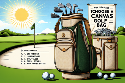 Top Reasons to Choose a Canvas Golf Bag for Your Next Game